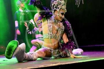 Drag Sethlas vuelve a dar caña en Jinámar (Foto Antonio Alí)